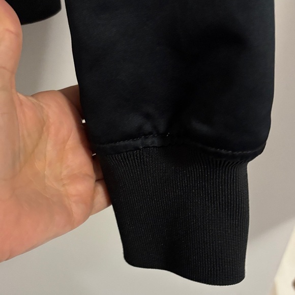 Converse Black Jacket with White Logo Bomber - Picture 6 of 8